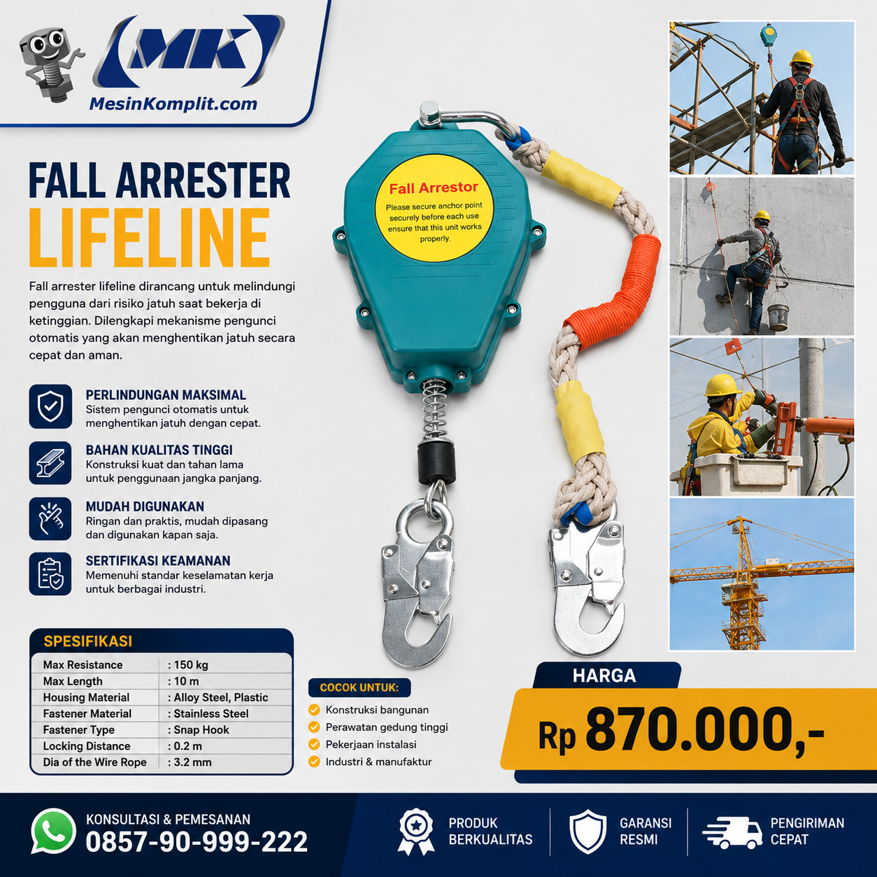 Safety Retracting Li...